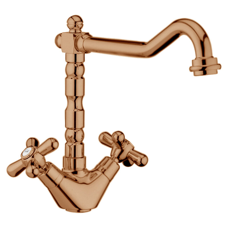 Изображение товара Смеситель кухонный Webert Armony бронза 24.5 см 5 лет гарантия