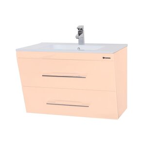 Изображение товара Тумба под раковину Bellezza Берта, 4635212510076, 75 см, подвесная, цвет бежевый