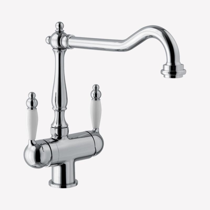 Изображение товара Смеситель для кухни Webert Byblos BY920802015 с переключателем для питьевой воды, хром