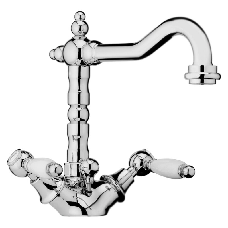 Изображение товара Смеситель Webert Dorian DO700302015 с донным клапаном, хром