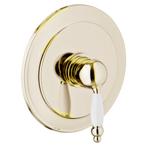 Изображение товара Смеситель для душа Webert Dorian DO880101010 с керамическим картриджем и золотым покрытием