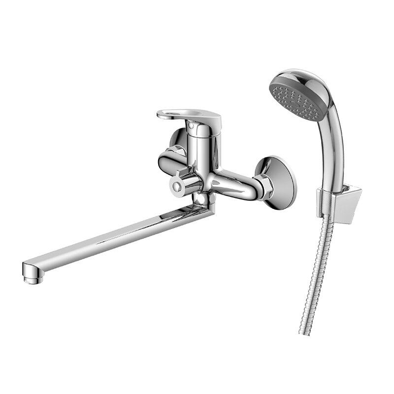 Изображение товара Смеситель Decoroom DR21043, для ванны и душа, хром Изображение товара Смеситель Decoroom DR21043, для ванны и душа, хром