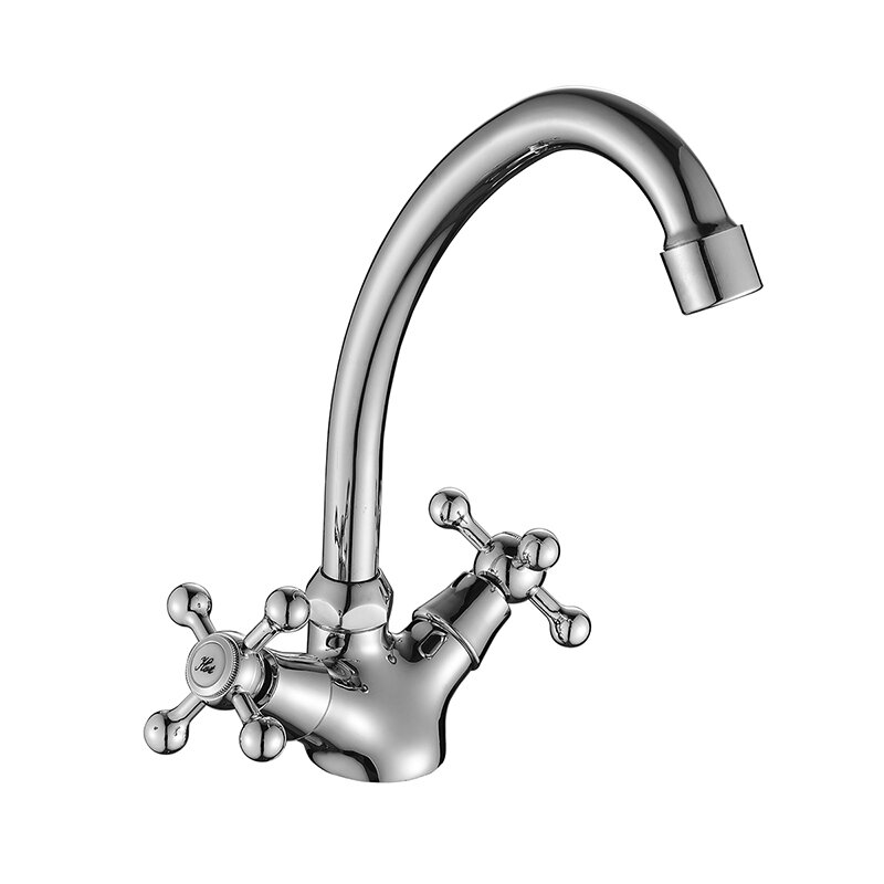 Изображение товара Смеситель Decoroom DR54028, для кухни, хром Изображение товара Смеситель Decoroom DR54028, для кухни, хром