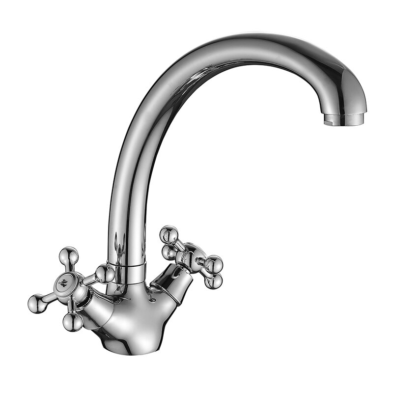 Изображение товара Смеситель Decoroom DR54029, для кухни, хром Изображение товара Смеситель Decoroom DR54029, для кухни, хром