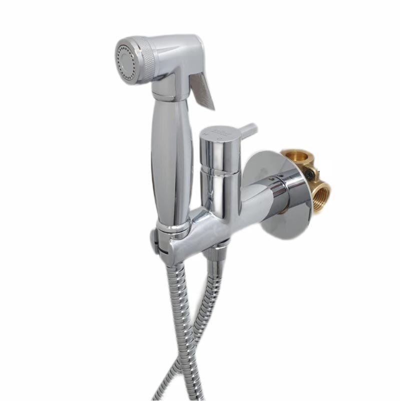 Изображение товара Гигиенический душ Webert Elio EL870301015 с встраиваемым смесителем, хром