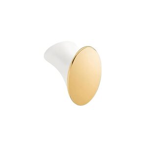 Изображение товара Крючок Aquanet Pomdor Belle 76.30.01.008, цвет белый/золото Изображение товара Крючок Aquanet Pomdor Belle 76.30.01.008, цвет белый/золото