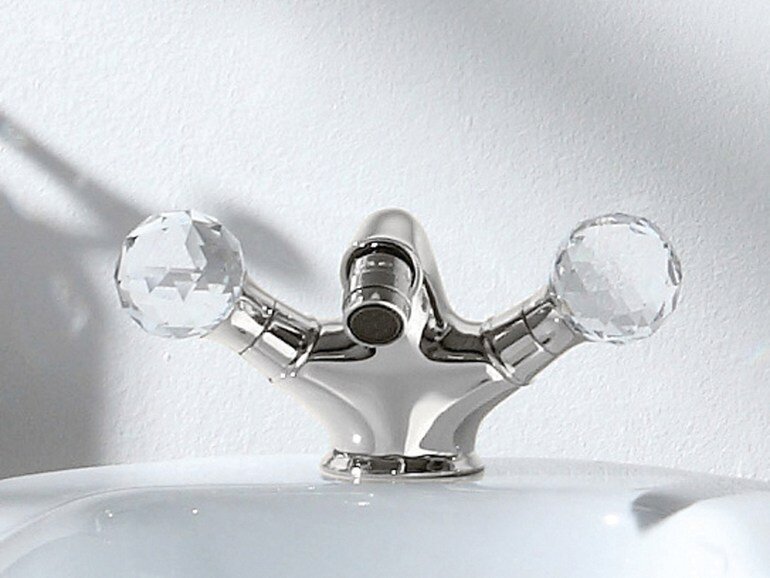 Изображение товара Биде смеситель Webert Karenina с донным клапаном и Swarovski Изображение товара Биде смеситель Webert Karenina с донным клапаном и Swarovski