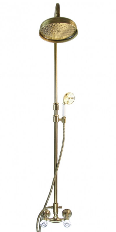 Изображение товара Душевая система Webert Karenina KA760405065 бронза ручки Swarovski Италия