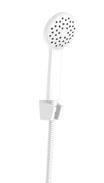 Изображение товара Душевой гарнитур Iddis Buena BUE1FW0i16 белый матовый с лейкой 1 режим