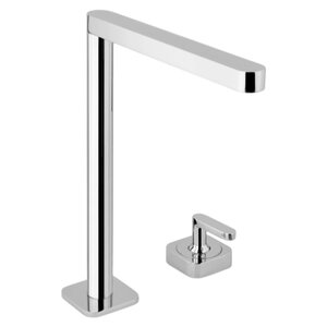 Изображение товара Смеситель для раковины Webert Living LV830702015 высокий, без донного клапана, хром