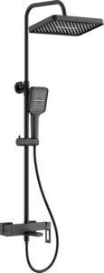 Изображение товара Душевая система Belz B658 B24658-7, черный матовый