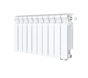 Изображение товара Радиатор биметаллический Rifar Monolit Ventil 300 R-MN-300-10-VR, 10 секций, нижнее правое подключение, белый