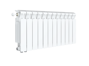 Изображение товара Радиатор биметаллический Rifar Monolit Ventil 300 R-MN-300-15-VR/R-MN-300-15-VL, 15 секций, нижнее правое/левое подключение, белый