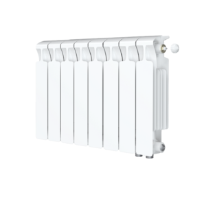 Изображение товара Радиатор биметаллический Rifar Monolit Ventil 300 8 секций белый с правым подключением
