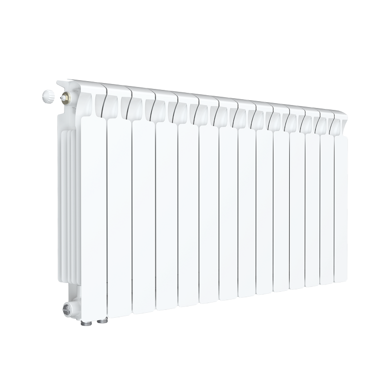 Изображение товара Радиатор биметаллический Rifar Monolit Ventil 500 R-MN-500-14-VL, 14 секций, нижнее левое подключение, белый