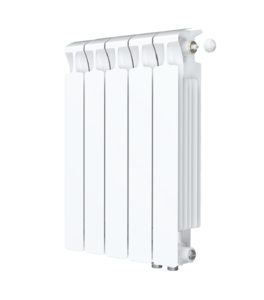 Изображение товара Радиатор биметаллический Rifar Monolit Ventil 500 R-MN-500-5-VR, 5 секций, нижнее правое подключение, белый