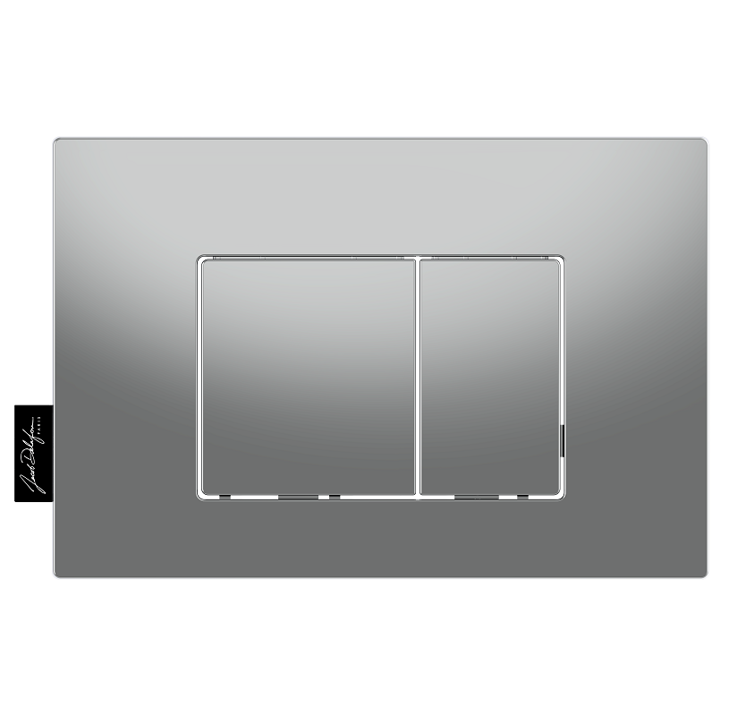 Изображение товара Клавиша смыва Jacob Delafon E38065-CP механическая хром глянцевый для унитаза