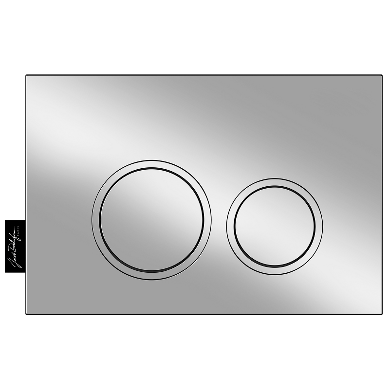 Изображение товара Клавиша смыва Jacob Delafon E38066-CP механическая хром глянцевый