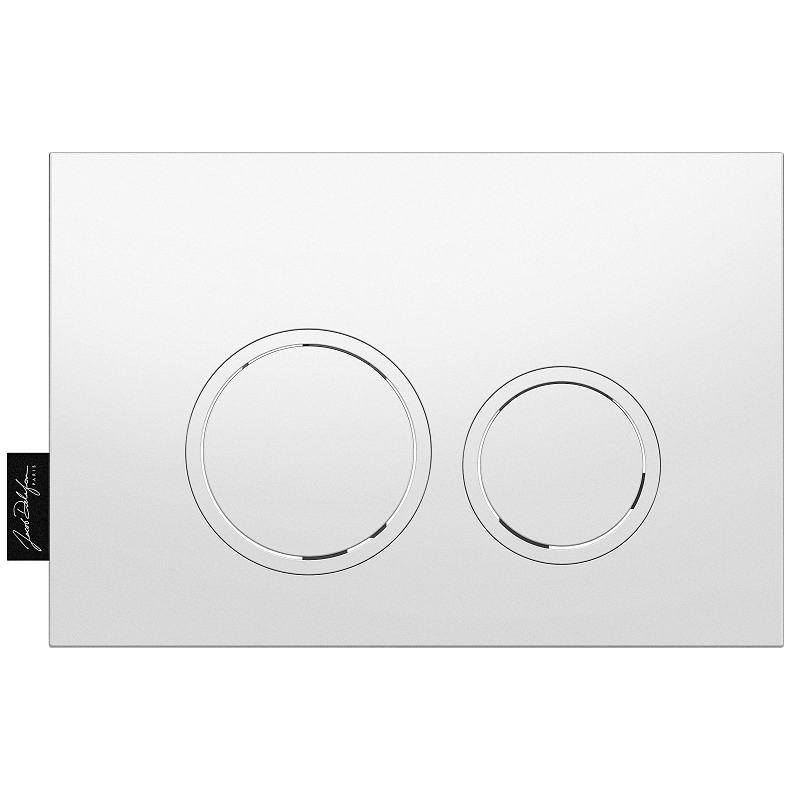 Изображение товара Клавиша смыва Jacob Delafon E38066-MWH механическая белая матовая