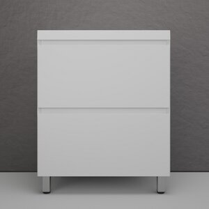 Изображение товара Тумба под раковину Style Line Манхэттен 70 ЛС-00002374, 70 см, напольная, белая матовая