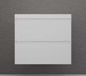 Изображение товара Тумба под раковину Style Line Манхэттен 70 ЛС-00002362, 70 см, подвесная, белая матовая