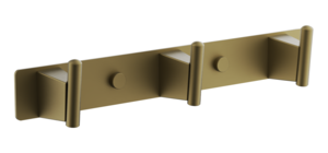 Изображение товара Вешалка с 3 крючками Belz B913 B91315-3, нержавеющая сталь, брашированное золото