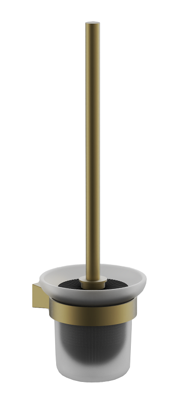Изображение товара Ершик для унитаза Belz B913 B91310 брашированное золото настенный размер