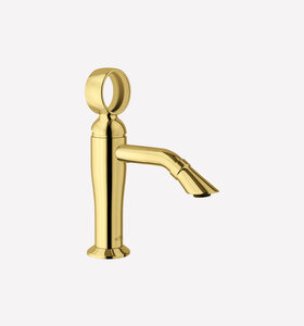 Изображение товара Смеситель для раковины Webert Opera OA830102010 с донным клапаном, золото