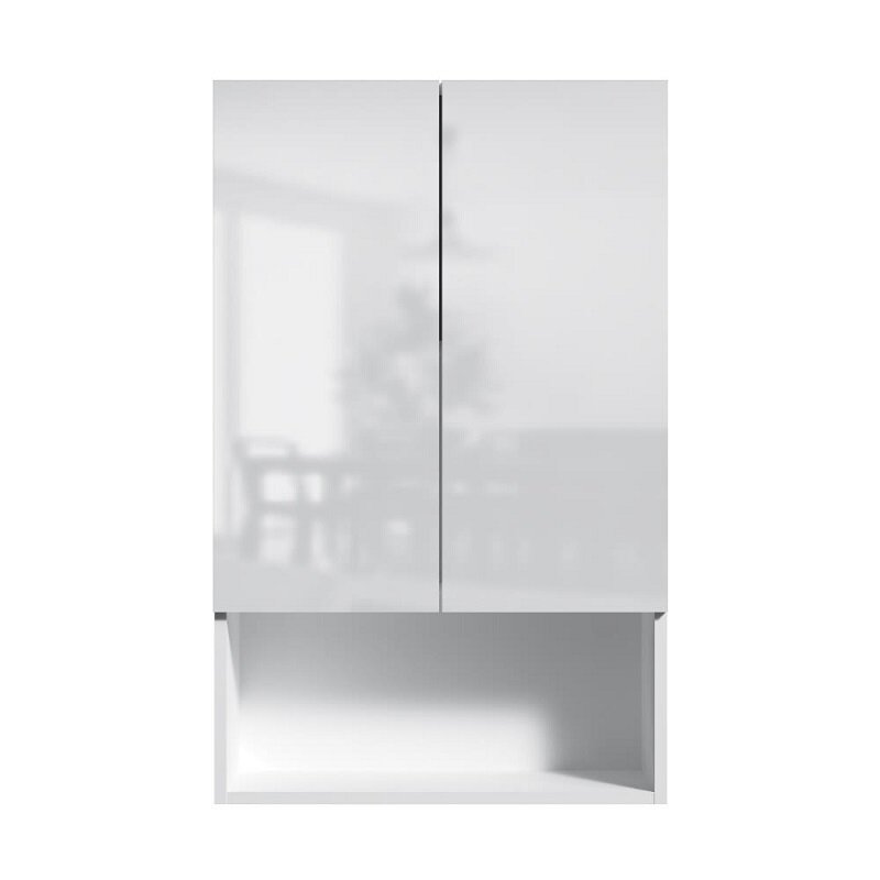 Изображение товара Шкаф подвесной Am.Pm X-Joy M85CHX06021WG, 60 см, с нишей, Flat Pack, цвет белый глянец Изображение товара Шкаф подвесной Am.Pm X-Joy M85CHX06021WG, 60 см, с нишей, Flat Pack, цвет белый глянец