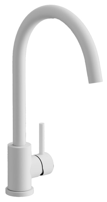 Изображение товара Смеситель Belz B70810-8 для кухонной мойки, белый матовый