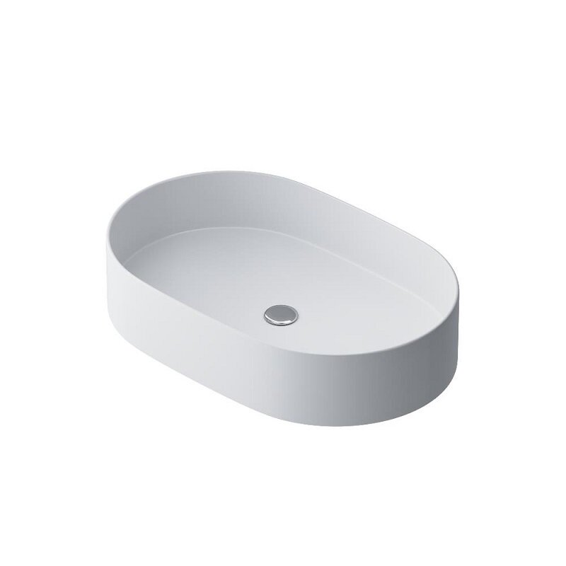 Изображение товара Раковина Am.Pm Func M8FWCC20500WG, 51 см, фарфор, белая, накладная, угловая