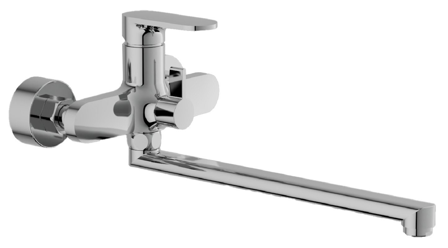 Изображение товара Смеситель Belz B713 B22713 для ванны и души, с душевым гарнитуром, хром Изображение товара Смеситель Belz B713 B22713 для ванны и души, с душевым гарнитуром, хром