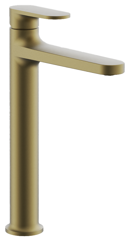 Изображение товара Современный смеситель для раковины Belz B713 B11713-5 золото 19.9 см