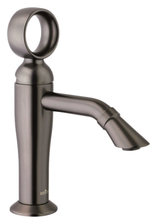 Изображение товара Смеситель для раковины Webert Opera OA830102985, графитовый цвет
