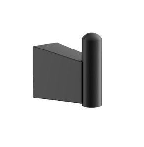 Изображение товара Настенный крючок Belz B914 черный матовый из нержавеющей стали, 1 шт.