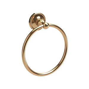 Изображение товара Полотенцедержатель-кольцо Jacob Delafon Cleo 1889, E27314-BGG, цвет бежевое золото