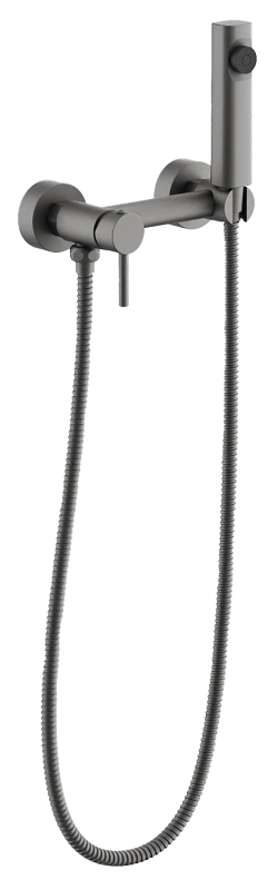 Изображение товара Гигиенический душ Belz B803 B55803-3 со смесителем оружейная сталь