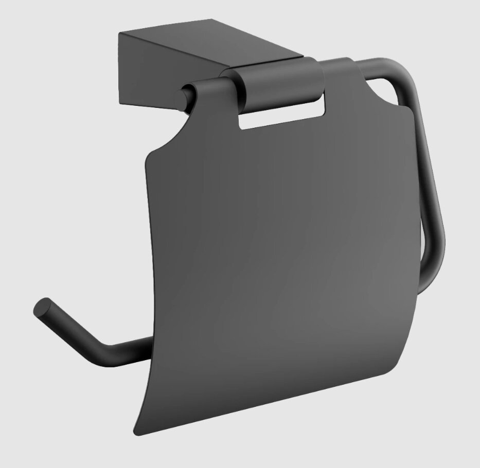 Изображение товара Держатель туалетной бумаги Belz B914 B91403 с крышкой для ванной комнаты