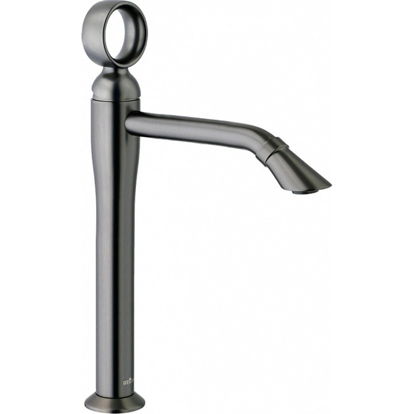 Изображение товара Смеситель для раковины Webert Opera OA830402985 высокий, с донным клапаном, графит