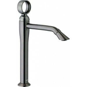 Изображение товара Смеситель для раковины Webert Opera OA830402985 высокий, с донным клапаном, графит