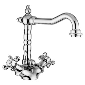 Изображение товара Смеситель для раковины Webert Ottocento OT700302015 с донным клапаном, хром