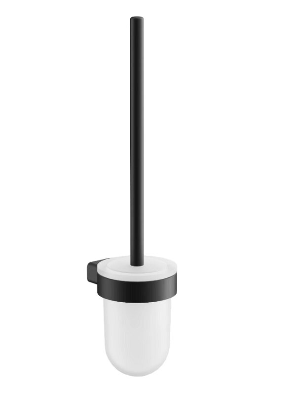 Изображение товара Ершик Belz B90910 Настенный черный матовый из нержавеющей стали и стекла