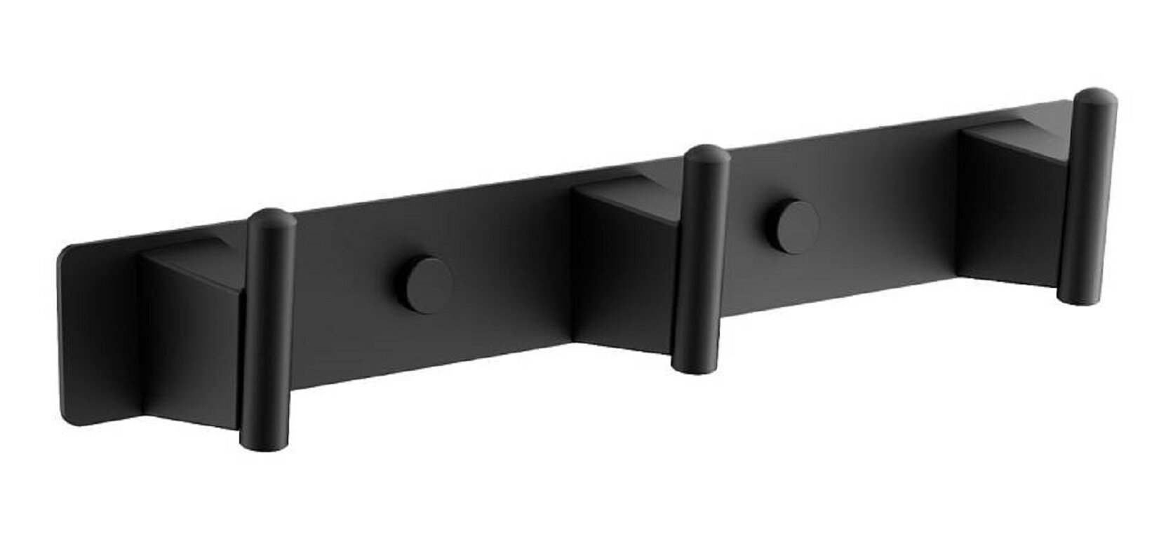 Изображение товара Вешалка 3 крючка Belz B914 B91415-3 27 см черный матовый