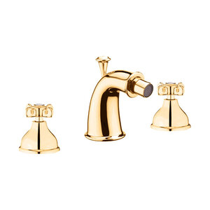 Изображение товара Смеситель для биде Webert Ottocento OT710202010 с донным клапаном, золото