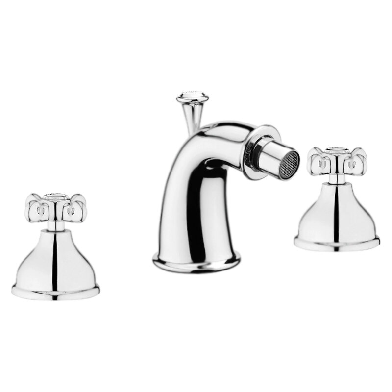 Изображение товара Смеситель для биде Webert Ottocento OT710202065 с донным клапаном бронза