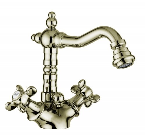 Изображение товара Смеситель для биде Webert Ottocento OT710402065 бронза двухвентильный с донным клапаном