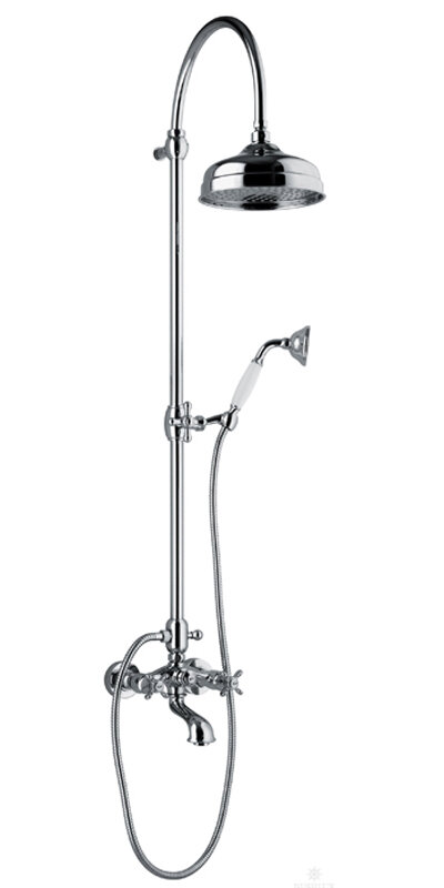 Изображение товара Душевая система Webert Ottocento OT721208015 хром для ванной комнаты