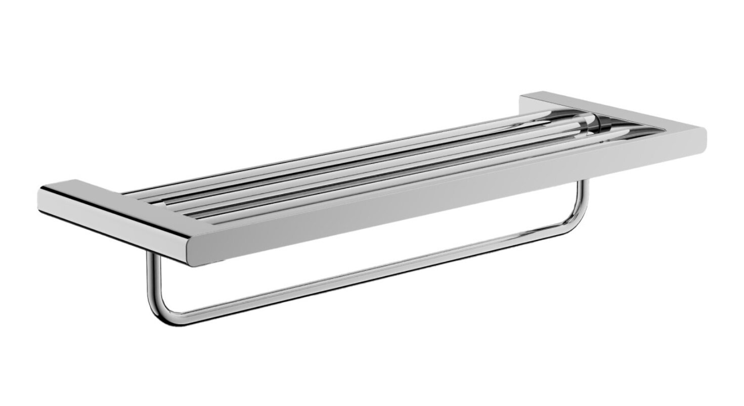 Изображение товара Полка Belz B90624 настенная 60 см из нержавеющей стали хромированная