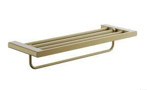 Изображение товара Полка для полотенец Belz B908 B90824, 60 см, брашированное золото