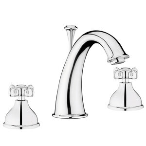 Изображение товара Смеситель для раковины Webert Ottocento OT750101015 с донным клапаном, хром